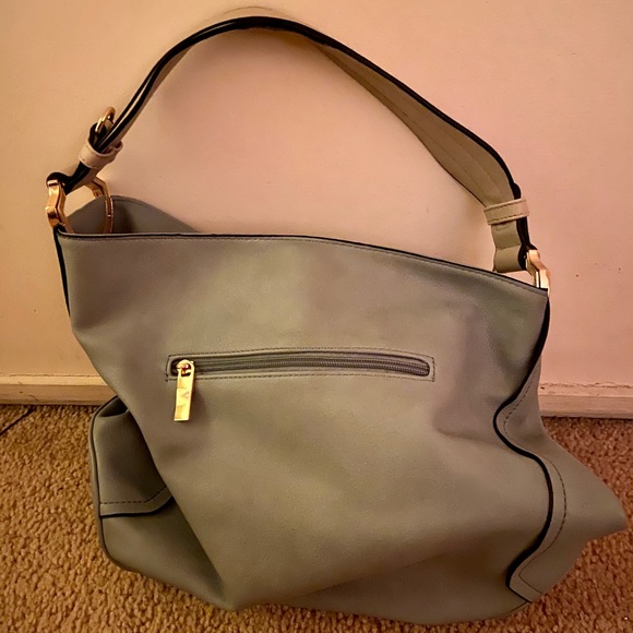 Baby Blue Tassel Hobo Bag - Picture 3 of 3